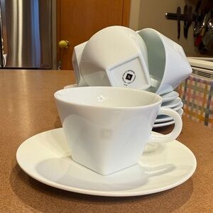 Nespresso Creamy White Cup and Saucer Collection N1730